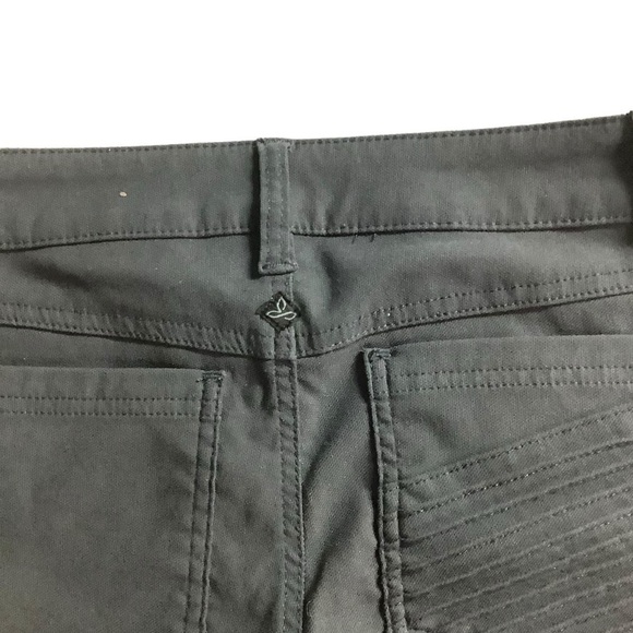 Prana Grey Brenna Moto Pants Size 2 - Picture 8 of 9